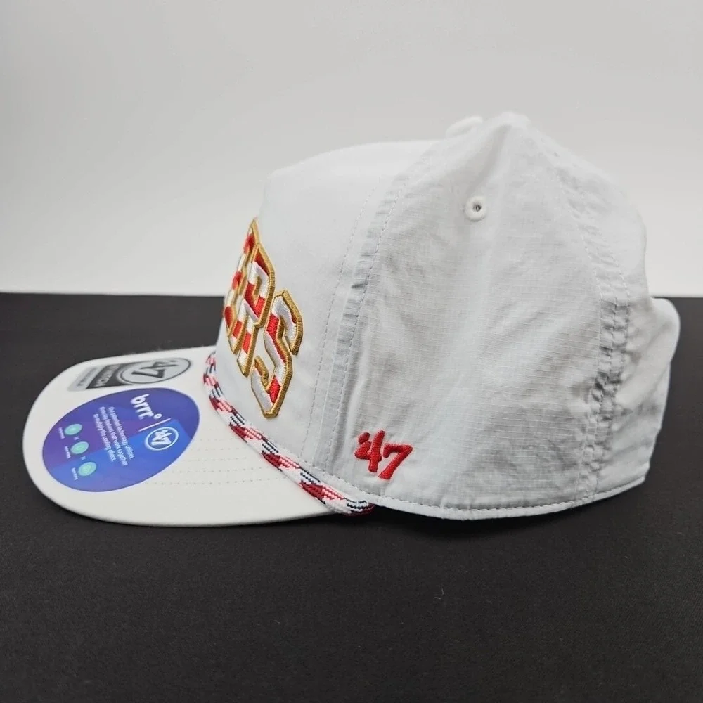 Los Angeles Dodgers MLB Flag Patriotic Strapback Rope‎ Hat Cap 47 New